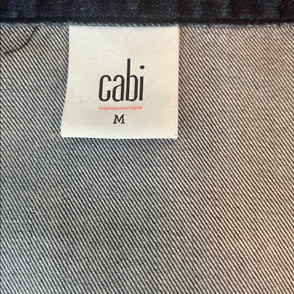 Cabi Waterfront Denim Top - Picture 7 of 9